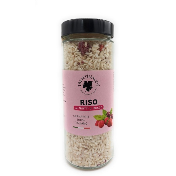 TrentinAceti Beerenrisotto - Riso ai Frutti di Bosco - Italienisches Risotto- höchste Qualität - 420g